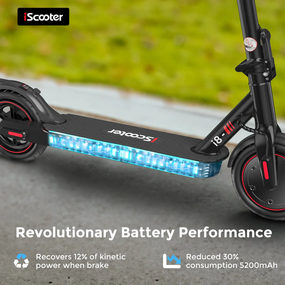 iScooter i8 Electric Scooter - Image 10