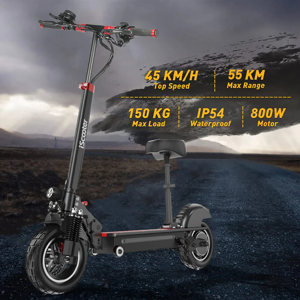 iScooter iX4/iX5 Off Road Electric Scooter with APP Control - Image 15